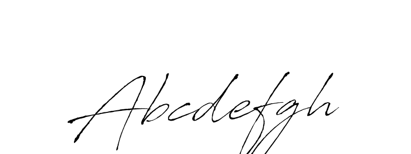 Make a beautiful signature design for name Abcdefgh. With this signature (Antro_Vectra) style, you can create a handwritten signature for free. Abcdefgh signature style 6 images and pictures png
