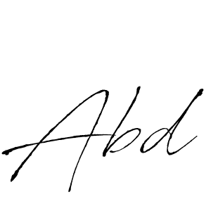 Create a beautiful signature design for name Abd. With this signature (Antro_Vectra) fonts, you can make a handwritten signature for free. Abd signature style 6 images and pictures png