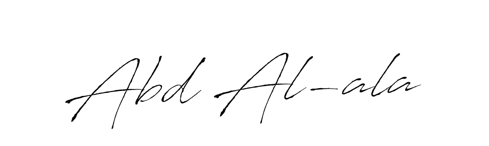 The best way (Antro_Vectra) to make a short signature is to pick only two or three words in your name. The name Abd Al-ala include a total of six letters. For converting this name. Abd Al-ala signature style 6 images and pictures png