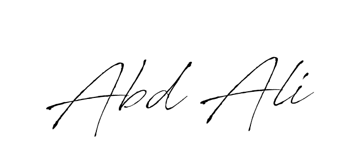 Use a signature maker to create a handwritten signature online. With this signature software, you can design (Antro_Vectra) your own signature for name Abd Ali. Abd Ali signature style 6 images and pictures png