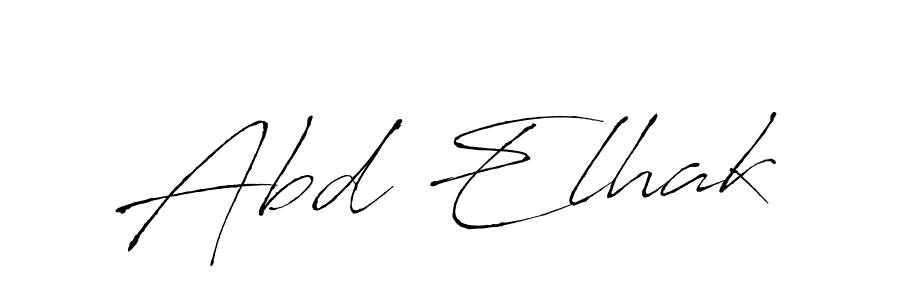 if you are searching for the best signature style for your name Abd Elhak. so please give up your signature search. here we have designed multiple signature styles  using Antro_Vectra. Abd Elhak signature style 6 images and pictures png