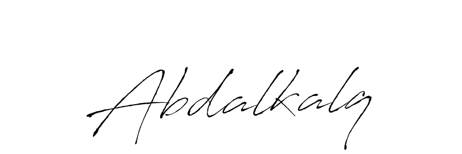 Use a signature maker to create a handwritten signature online. With this signature software, you can design (Antro_Vectra) your own signature for name Abdalkalq. Abdalkalq signature style 6 images and pictures png