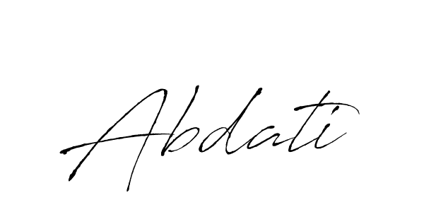 if you are searching for the best signature style for your name Abdati. so please give up your signature search. here we have designed multiple signature styles  using Antro_Vectra. Abdati signature style 6 images and pictures png