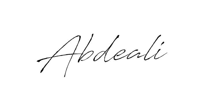 Create a beautiful signature design for name Abdeali. With this signature (Antro_Vectra) fonts, you can make a handwritten signature for free. Abdeali signature style 6 images and pictures png