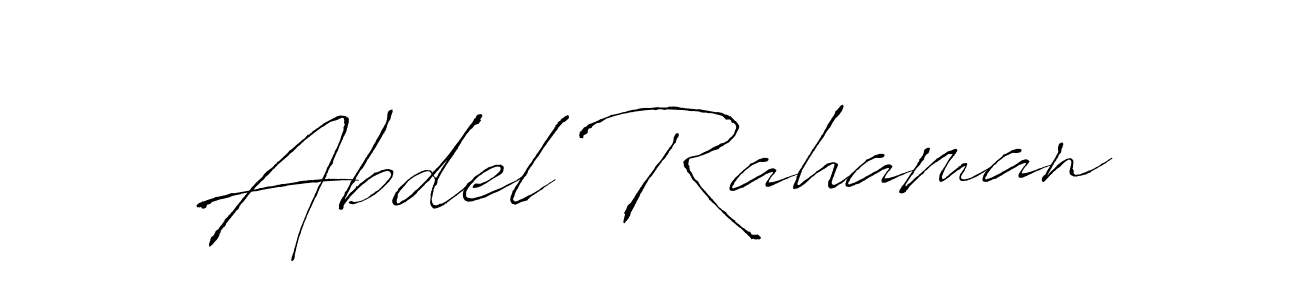 Also You can easily find your signature by using the search form. We will create Abdel Rahaman name handwritten signature images for you free of cost using Antro_Vectra sign style. Abdel Rahaman signature style 6 images and pictures png