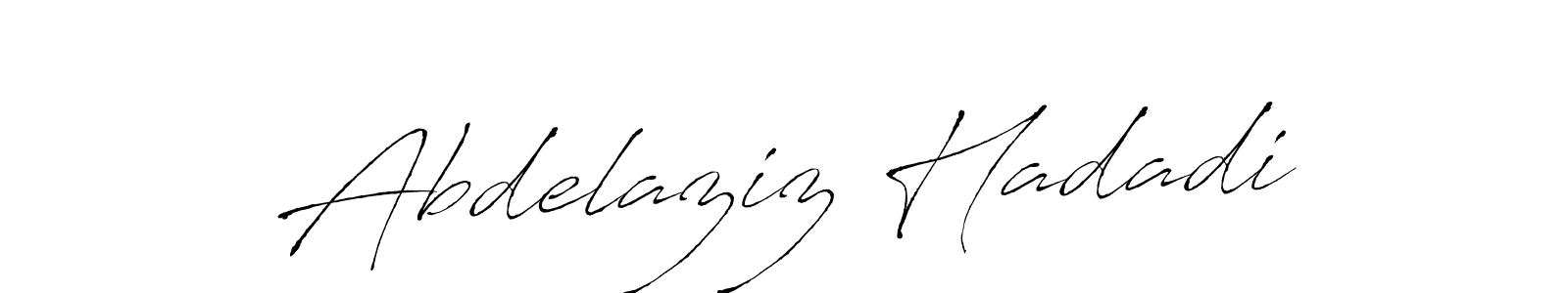 Also we have Abdelaziz Hadadi name is the best signature style. Create professional handwritten signature collection using Antro_Vectra autograph style. Abdelaziz Hadadi signature style 6 images and pictures png