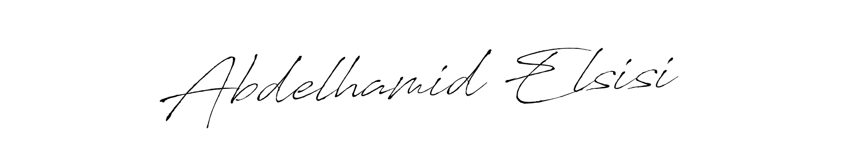 Abdelhamid Elsisi stylish signature style. Best Handwritten Sign (Antro_Vectra) for my name. Handwritten Signature Collection Ideas for my name Abdelhamid Elsisi. Abdelhamid Elsisi signature style 6 images and pictures png