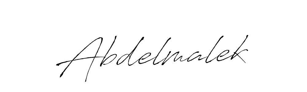 Create a beautiful signature design for name Abdelmalek. With this signature (Antro_Vectra) fonts, you can make a handwritten signature for free. Abdelmalek signature style 6 images and pictures png