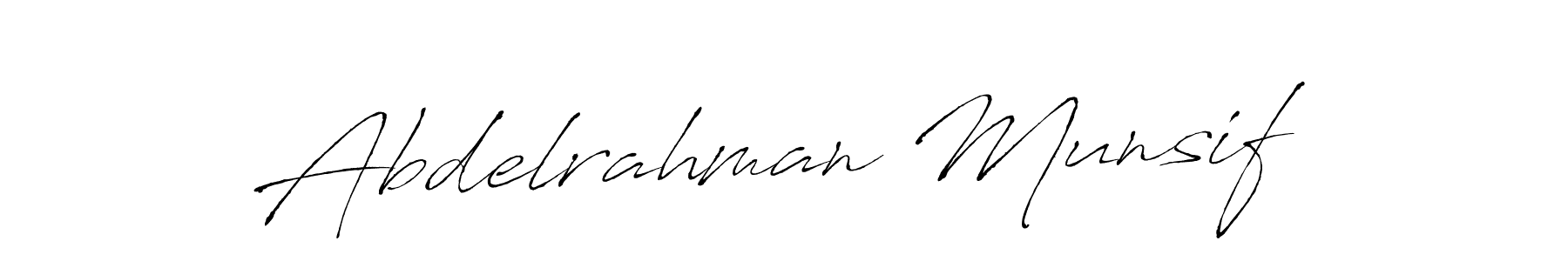 You should practise on your own different ways (Antro_Vectra) to write your name (Abdelrahman Munsif) in signature. don't let someone else do it for you. Abdelrahman Munsif signature style 6 images and pictures png