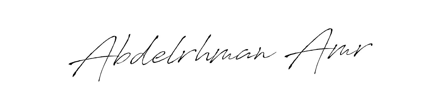 Also You can easily find your signature by using the search form. We will create Abdelrhman Amr name handwritten signature images for you free of cost using Antro_Vectra sign style. Abdelrhman Amr signature style 6 images and pictures png
