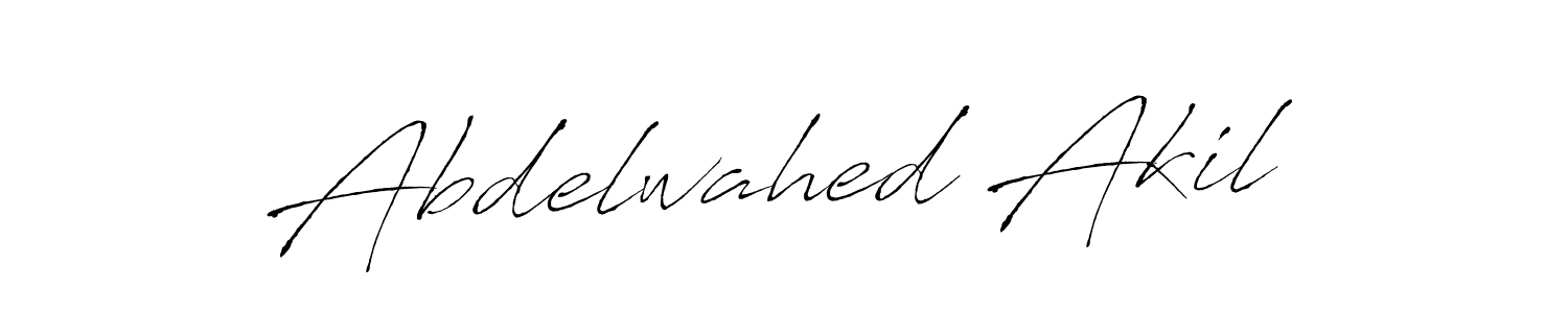 Also You can easily find your signature by using the search form. We will create Abdelwahed Akil name handwritten signature images for you free of cost using Antro_Vectra sign style. Abdelwahed Akil signature style 6 images and pictures png