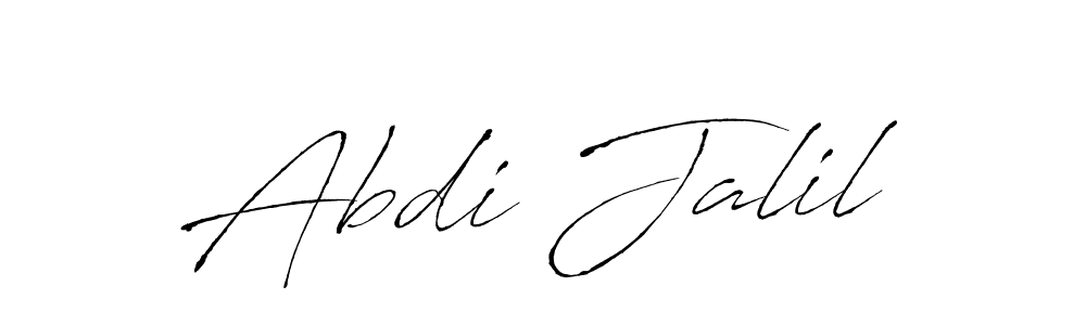 How to make Abdi Jalil signature? Antro_Vectra is a professional autograph style. Create handwritten signature for Abdi Jalil name. Abdi Jalil signature style 6 images and pictures png