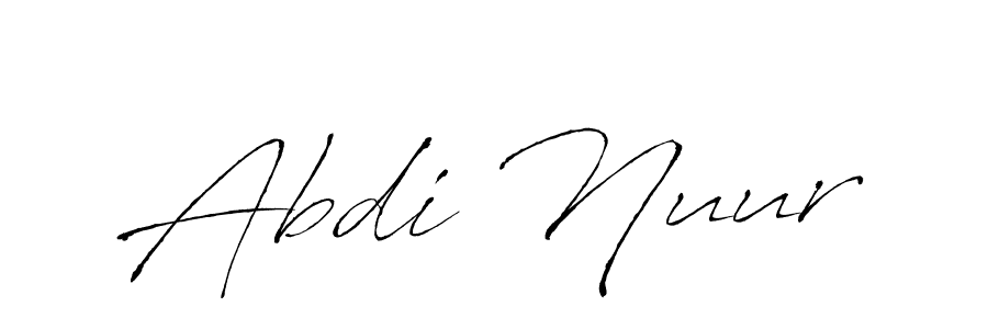 How to make Abdi Nuur signature? Antro_Vectra is a professional autograph style. Create handwritten signature for Abdi Nuur name. Abdi Nuur signature style 6 images and pictures png