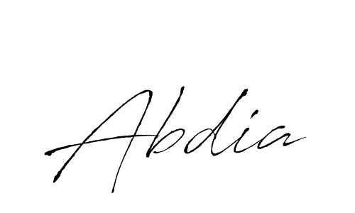 Abdia stylish signature style. Best Handwritten Sign (Antro_Vectra) for my name. Handwritten Signature Collection Ideas for my name Abdia. Abdia signature style 6 images and pictures png