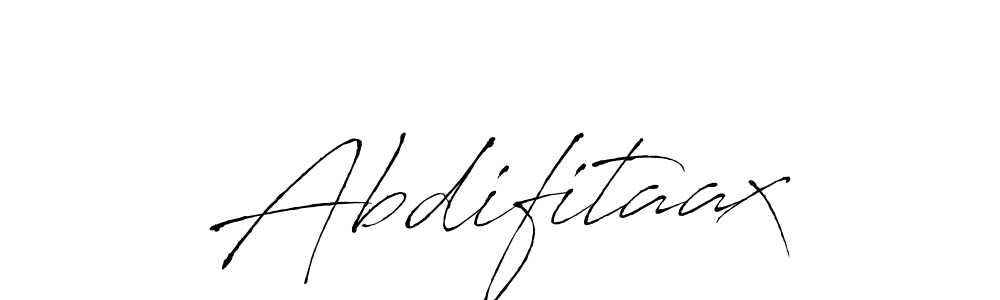 Abdifitaax stylish signature style. Best Handwritten Sign (Antro_Vectra) for my name. Handwritten Signature Collection Ideas for my name Abdifitaax. Abdifitaax signature style 6 images and pictures png