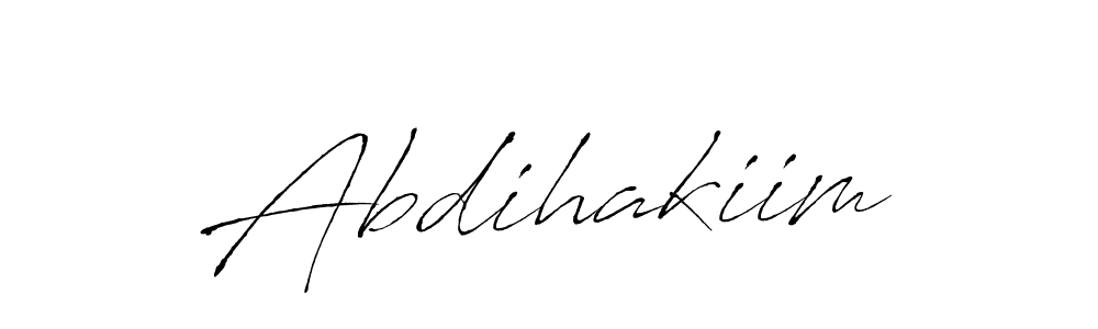 This is the best signature style for the Abdihakiim name. Also you like these signature font (Antro_Vectra). Mix name signature. Abdihakiim signature style 6 images and pictures png