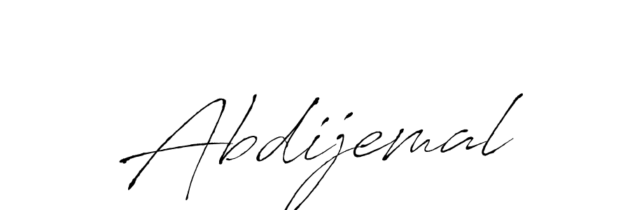 Abdijemal stylish signature style. Best Handwritten Sign (Antro_Vectra) for my name. Handwritten Signature Collection Ideas for my name Abdijemal. Abdijemal signature style 6 images and pictures png