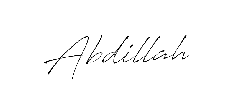 Antro_Vectra is a professional signature style that is perfect for those who want to add a touch of class to their signature. It is also a great choice for those who want to make their signature more unique. Get Abdillah name to fancy signature for free. Abdillah signature style 6 images and pictures png
