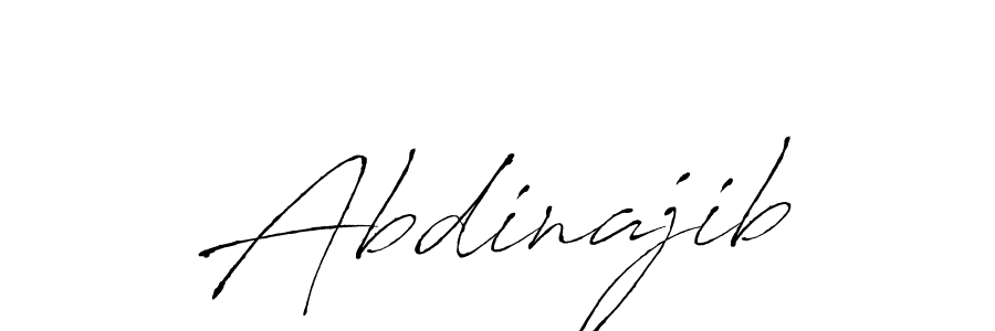 Abdinajib stylish signature style. Best Handwritten Sign (Antro_Vectra) for my name. Handwritten Signature Collection Ideas for my name Abdinajib. Abdinajib signature style 6 images and pictures png