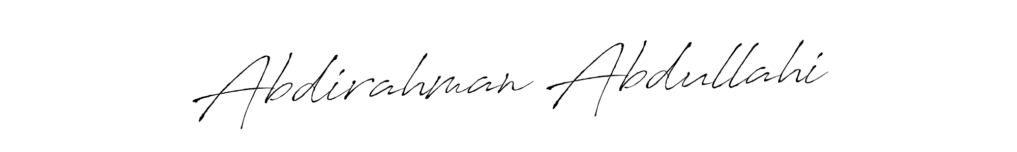 Also we have Abdirahman Abdullahi name is the best signature style. Create professional handwritten signature collection using Antro_Vectra autograph style. Abdirahman Abdullahi signature style 6 images and pictures png