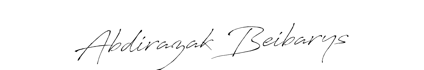 Also You can easily find your signature by using the search form. We will create Abdirazak Beibarys name handwritten signature images for you free of cost using Antro_Vectra sign style. Abdirazak Beibarys signature style 6 images and pictures png