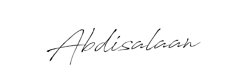 You should practise on your own different ways (Antro_Vectra) to write your name (Abdisalaan) in signature. don't let someone else do it for you. Abdisalaan signature style 6 images and pictures png