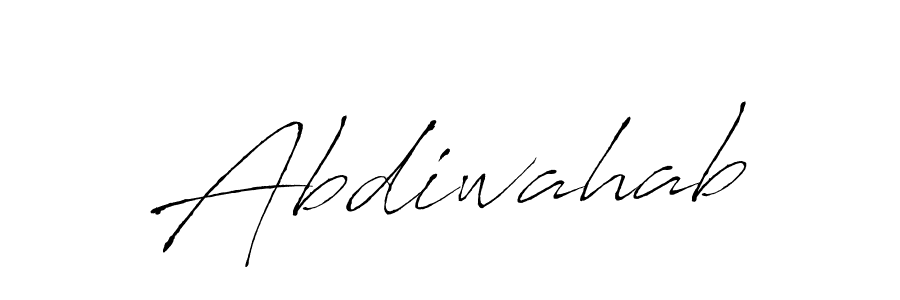 The best way (Antro_Vectra) to make a short signature is to pick only two or three words in your name. The name Abdiwahab include a total of six letters. For converting this name. Abdiwahab signature style 6 images and pictures png