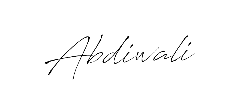 Also You can easily find your signature by using the search form. We will create Abdiwali name handwritten signature images for you free of cost using Antro_Vectra sign style. Abdiwali signature style 6 images and pictures png