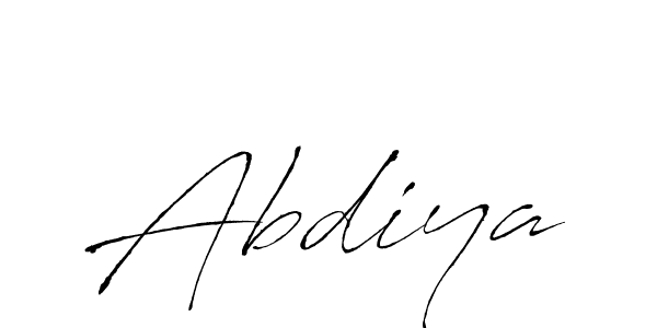 Make a beautiful signature design for name Abdiya. With this signature (Antro_Vectra) style, you can create a handwritten signature for free. Abdiya signature style 6 images and pictures png