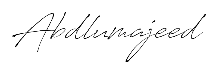 Use a signature maker to create a handwritten signature online. With this signature software, you can design (Antro_Vectra) your own signature for name Abdlumajeed. Abdlumajeed signature style 6 images and pictures png