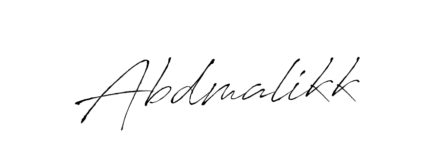Use a signature maker to create a handwritten signature online. With this signature software, you can design (Antro_Vectra) your own signature for name Abdmalikk. Abdmalikk signature style 6 images and pictures png