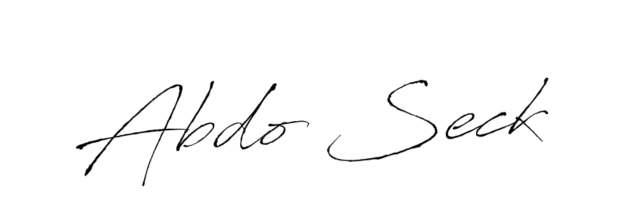 Use a signature maker to create a handwritten signature online. With this signature software, you can design (Antro_Vectra) your own signature for name Abdo Seck. Abdo Seck signature style 6 images and pictures png