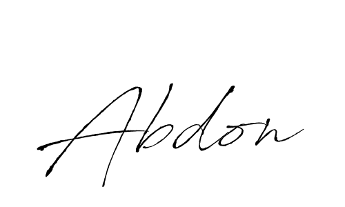 Make a beautiful signature design for name Abdon. With this signature (Antro_Vectra) style, you can create a handwritten signature for free. Abdon signature style 6 images and pictures png