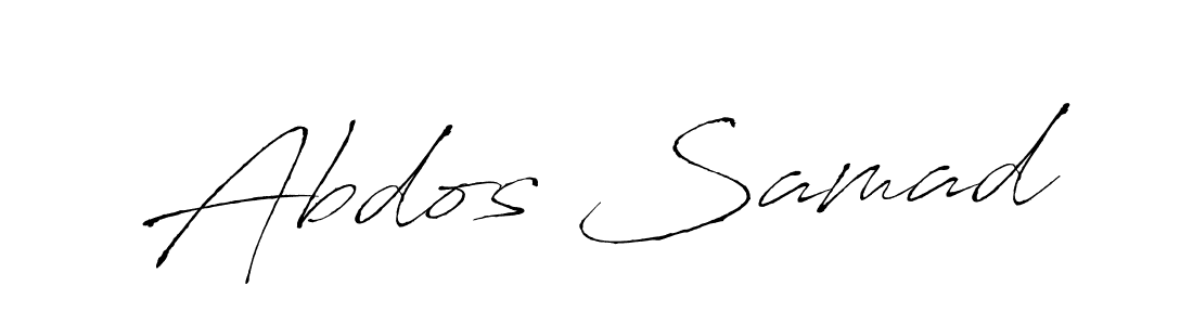 How to make Abdos Samad signature? Antro_Vectra is a professional autograph style. Create handwritten signature for Abdos Samad name. Abdos Samad signature style 6 images and pictures png