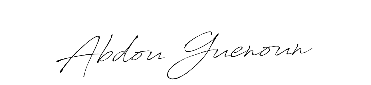 Make a beautiful signature design for name Abdou Guenoun. With this signature (Antro_Vectra) style, you can create a handwritten signature for free. Abdou Guenoun signature style 6 images and pictures png