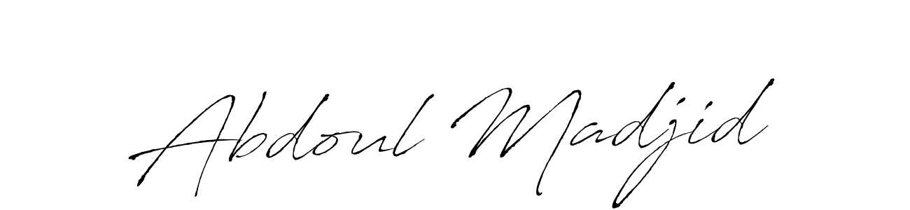 How to make Abdoul Madjid signature? Antro_Vectra is a professional autograph style. Create handwritten signature for Abdoul Madjid name. Abdoul Madjid signature style 6 images and pictures png