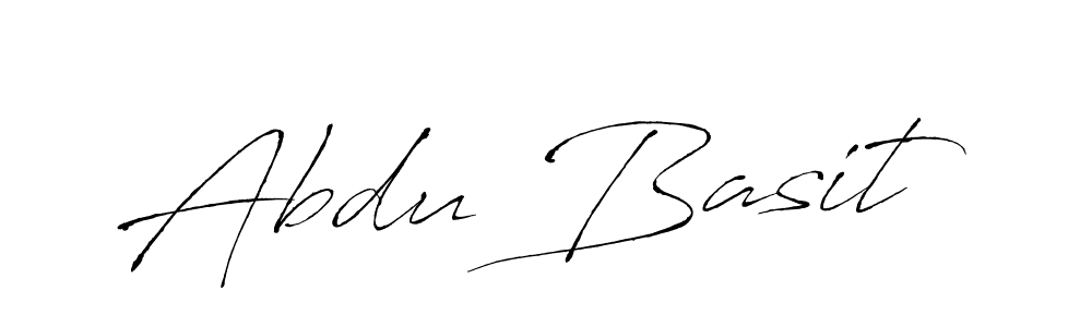 It looks lik you need a new signature style for name Abdu Basit. Design unique handwritten (Antro_Vectra) signature with our free signature maker in just a few clicks. Abdu Basit signature style 6 images and pictures png