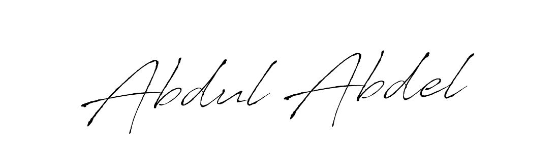 Antro_Vectra is a professional signature style that is perfect for those who want to add a touch of class to their signature. It is also a great choice for those who want to make their signature more unique. Get Abdul Abdel name to fancy signature for free. Abdul Abdel signature style 6 images and pictures png