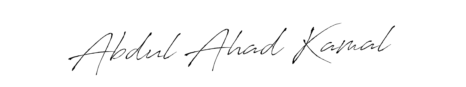 Make a beautiful signature design for name Abdul Ahad Kamal. Use this online signature maker to create a handwritten signature for free. Abdul Ahad Kamal signature style 6 images and pictures png