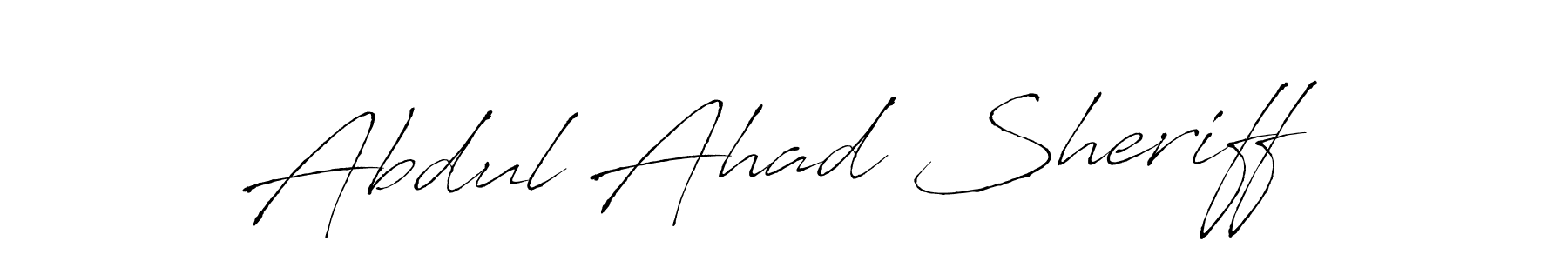 Once you've used our free online signature maker to create your best signature Antro_Vectra style, it's time to enjoy all of the benefits that Abdul Ahad Sheriff name signing documents. Abdul Ahad Sheriff signature style 6 images and pictures png