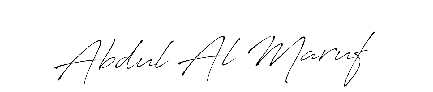 Design your own signature with our free online signature maker. With this signature software, you can create a handwritten (Antro_Vectra) signature for name Abdul Al Maruf. Abdul Al Maruf signature style 6 images and pictures png