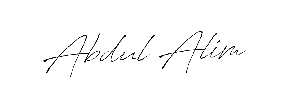 Also we have Abdul Alim name is the best signature style. Create professional handwritten signature collection using Antro_Vectra autograph style. Abdul Alim signature style 6 images and pictures png