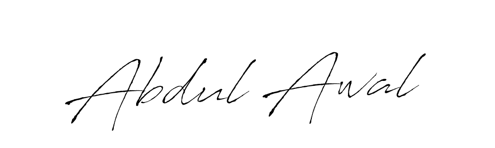 Similarly Antro_Vectra is the best handwritten signature design. Signature creator online .You can use it as an online autograph creator for name Abdul Awal. Abdul Awal signature style 6 images and pictures png