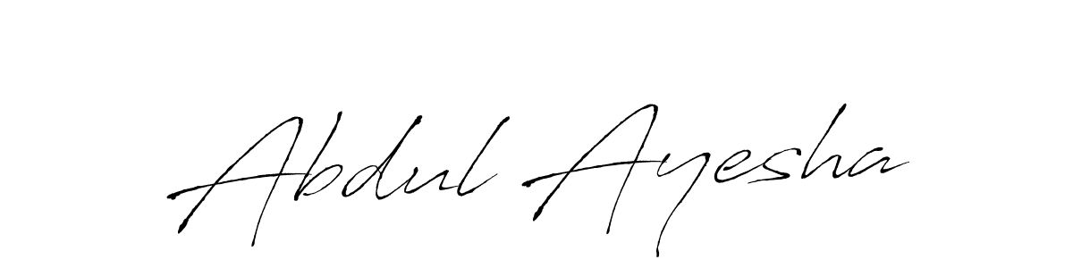 You should practise on your own different ways (Antro_Vectra) to write your name (Abdul Ayesha) in signature. don't let someone else do it for you. Abdul Ayesha signature style 6 images and pictures png
