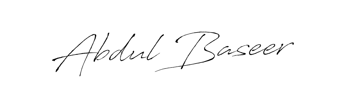 Also we have Abdul Baseer name is the best signature style. Create professional handwritten signature collection using Antro_Vectra autograph style. Abdul Baseer signature style 6 images and pictures png