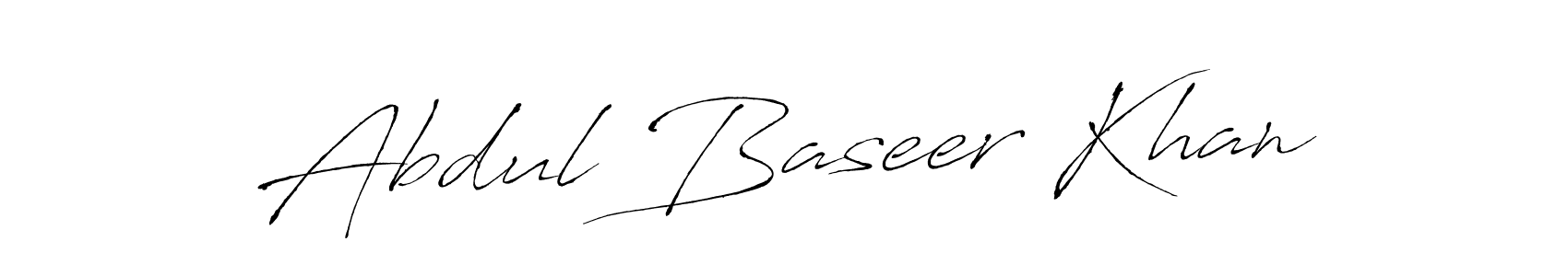 Antro_Vectra is a professional signature style that is perfect for those who want to add a touch of class to their signature. It is also a great choice for those who want to make their signature more unique. Get Abdul Baseer Khan name to fancy signature for free. Abdul Baseer Khan signature style 6 images and pictures png
