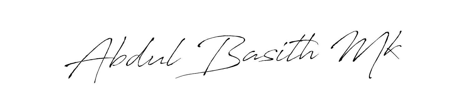 How to make Abdul Basith Mk signature? Antro_Vectra is a professional autograph style. Create handwritten signature for Abdul Basith Mk name. Abdul Basith Mk signature style 6 images and pictures png