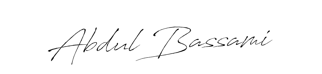 How to make Abdul Bassami signature? Antro_Vectra is a professional autograph style. Create handwritten signature for Abdul Bassami name. Abdul Bassami signature style 6 images and pictures png