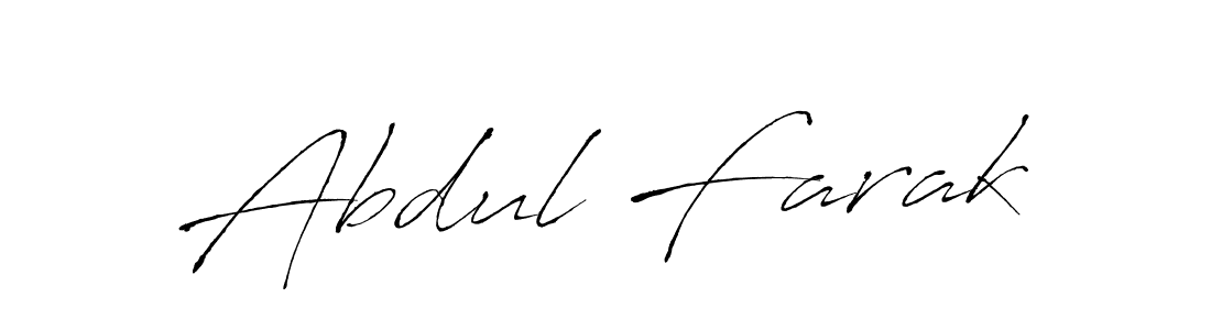 Create a beautiful signature design for name Abdul Farak. With this signature (Antro_Vectra) fonts, you can make a handwritten signature for free. Abdul Farak signature style 6 images and pictures png