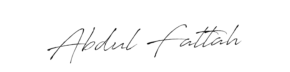 Abdul Fattah stylish signature style. Best Handwritten Sign (Antro_Vectra) for my name. Handwritten Signature Collection Ideas for my name Abdul Fattah. Abdul Fattah signature style 6 images and pictures png